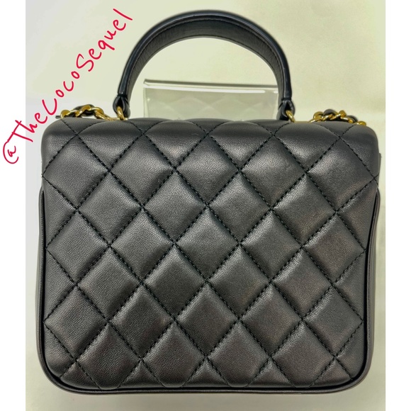 SOLD. CHANEL Mini Citizen Chic Top Handle Flap Bag - Picture 5 of 14